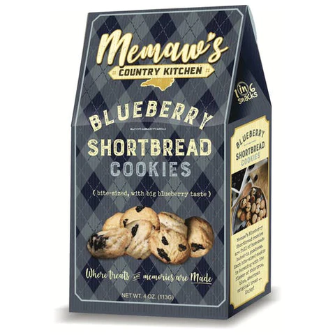 Memaws Blueberry Shortbread Cookies