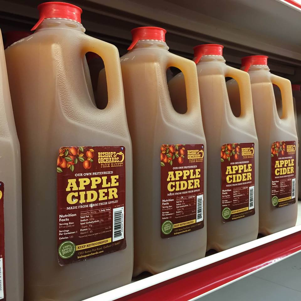 1/2 Gal Apple Cider made by Bishop's Orchards